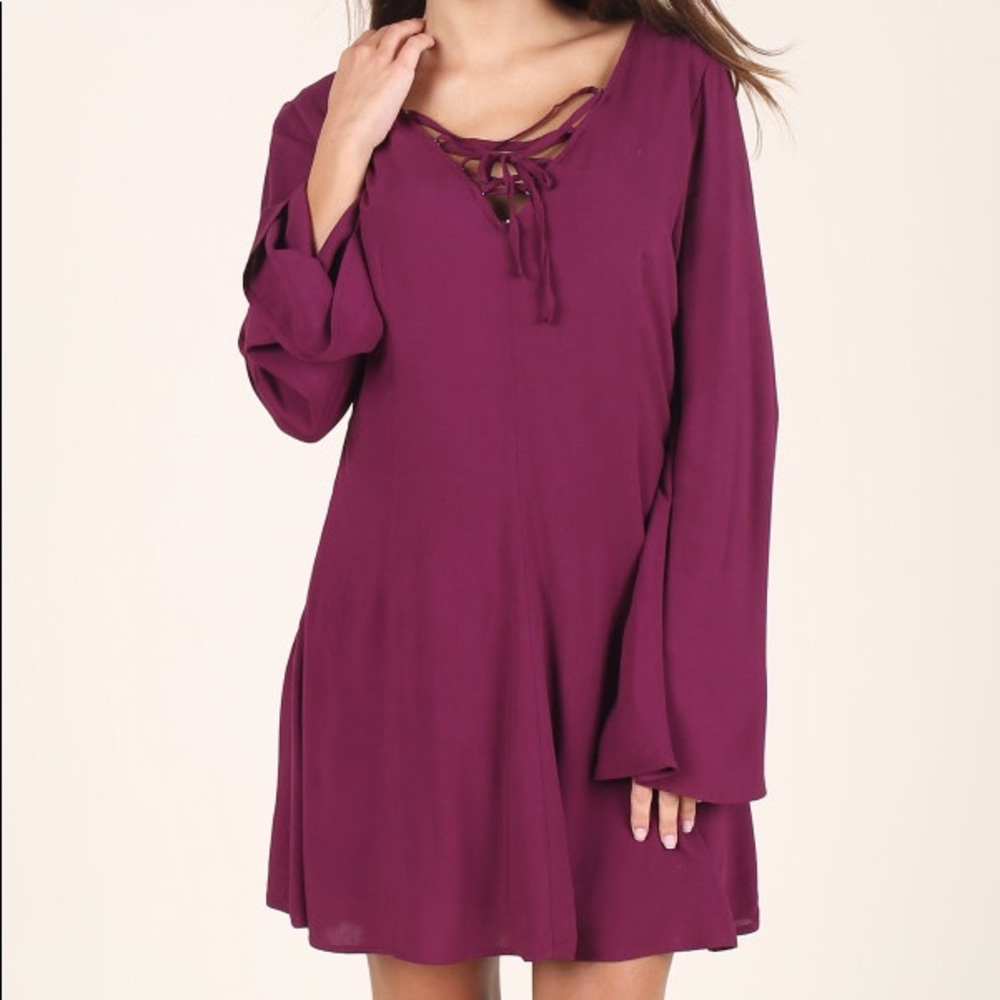 Altar’d State Lace Up Stargazer Dress